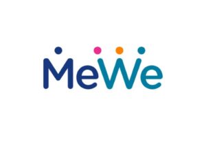 Logotipo MeWe redes sociais alternativas